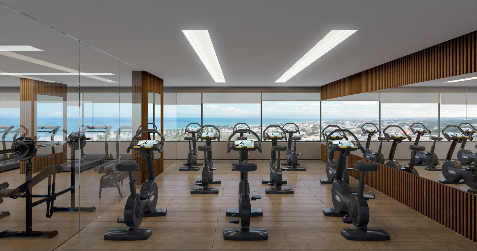  Imóvel - Vista da Sala de Spinning