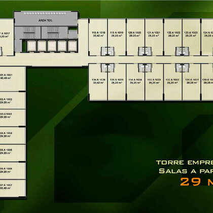 Alugar - Sala comercial convencional