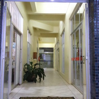 Corredor de acesso. Corredor de acesso.