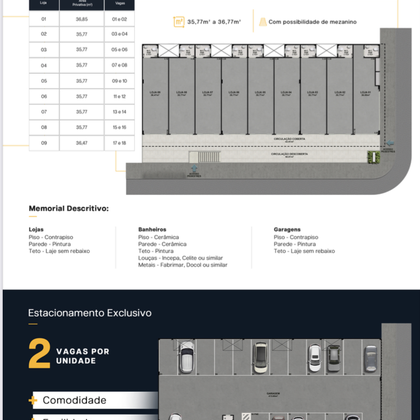 Lançamento - Sala Comercial