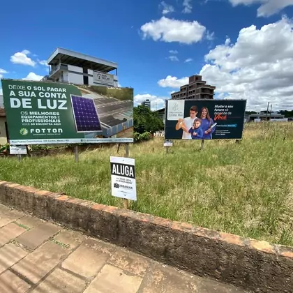 TERRENOS PARA LOCAÇÃO NO CENTRO DA CIDADE