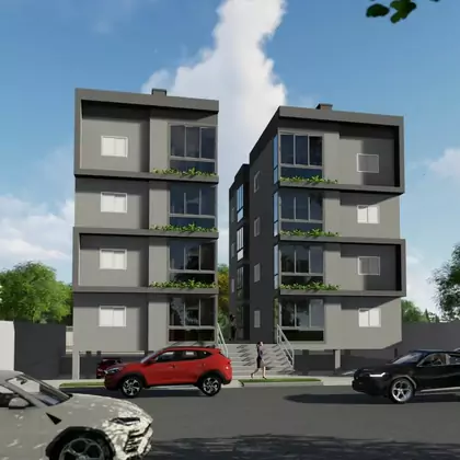 Edificio  Residencial Vivere I  -  Em construção apartamentos MCMV