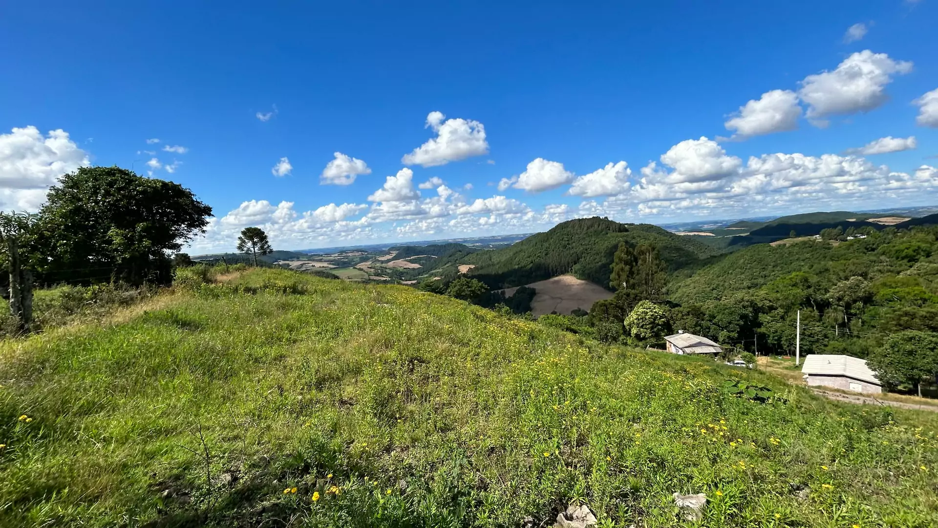 Parte de cima da área