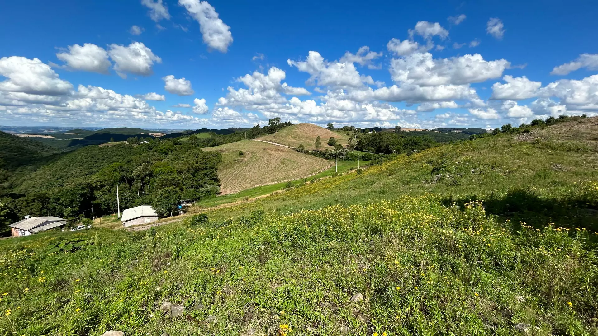 Parte de cima da área